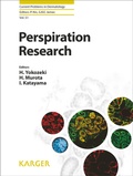 Cover: Perspiration Research - S. Karger