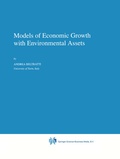 Cover: Models of Economic Growth with Environmental Assets - Springer