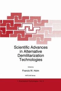 Enlarge image Cover: Scientific Advances in Alternative Demilitarization Technologies - Springer
