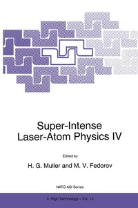Enlarge image Cover: Super-Intense Laser-Atom Physics IV - Kluwer Academic Publishers