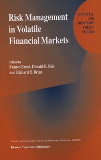 Enlarge image Cover: Risk Management in Volatile Financial Markets - Kluwer Academic Publishers
