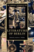 Cover: The Cambridge Companion to the Literature of Berlin - Cambridge University Press