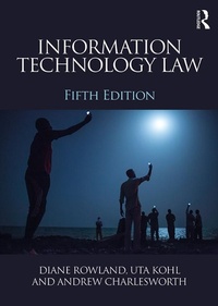 Enlarge image Cover: Information Technology Law - Routledge