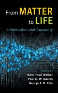 Cover: From Matter to Life - Cambridge University Press