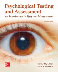 Enlarge image Cover: Psychological Testing and Assessment - McGraw-Hill Education