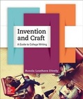 Cover: Looseleaf Invention and Craft 1e with MLA Booklet 2016 and Connect Composition Access Card - McGraw-Hill Education