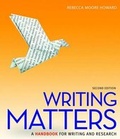 Cover: Writing Matters, Tabbed (Spiral Bound Edition) 2e with MLA Booklet 2016 and Connect Composition Access Card - McGraw-Hill Education