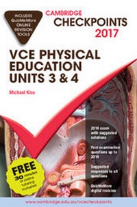 Abbildung von: Cambridge Checkpoints VCE Physical Education Units 3 and 4 2017 and Quiz Me More - Cambridge University Press