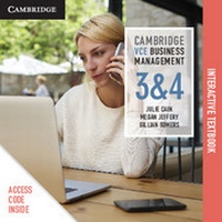 Abbildung von: Cambridge VCE Business Management Units 3 and 4 Interactive Textbook - Cambridge University Press
