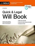 Cover: Quick & Legal Will Book - NOLO