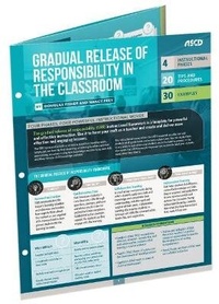 Enlarge image Cover: Gradual Release of Responsibility in the Classroom (Quick Reference Guide 25-Pack) - Association for Supervision & Curriculum Development