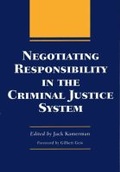 Cover: Negotiating Responsibility in the Criminal Justice System - Southern Illinois University Press