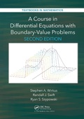 Cover: A Course in Differential Equations with Boundary Value Problems - Chapman & Hall/CRC