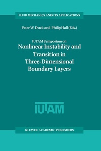 Abbildung von: IUTAM Symposium on Nonlinear Instability and Transition in Three-Dimensional Boundary Layers - Springer