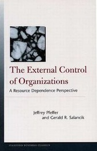 Enlarge image Cover: The External Control of Organizations - Stanford University Press