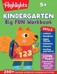 Enlarge image Cover: Kindergarten Big Fun Workbook - Highlights Press