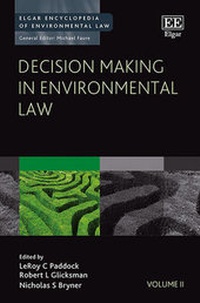 Abbildung von: Decision Making in Environmental Law - Edward Elgar Publishing