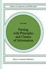 Cover: Parsing with Principles and Classes of Information - Kluwer Academic Publishers