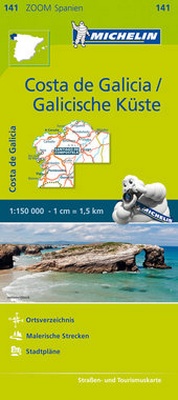 Abbildung von: Michelin Costa de Galicia, Galicische Küste - Michelin Editions des Voyages