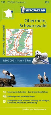 Abbildung von: Michelin Oberrhein, Schwarzwald - Michelin Editions des Voyages