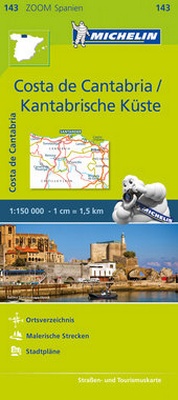 Abbildung von: Michelin Costa de Cantabria / Kantabrische Küste - Michelin Editions des Voyages