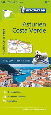 Abbildung von: Michelin Asturien, Costa Verde - Michelin Editions des Voyages