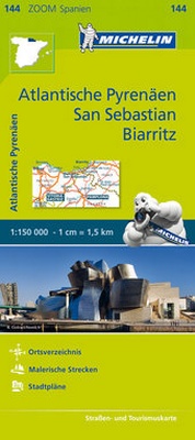 Abbildung von: Michelin Atlantische Pyrenäen, San Sebastian, Biarritz - Michelin Editions des Voyages