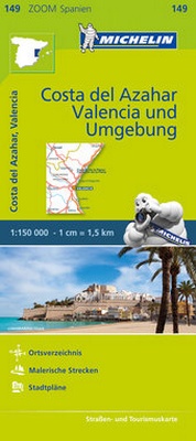 Abbildung von: Michellin Costa del Azahar, Valencia und Umgebung - Michelin Editions des Voyages