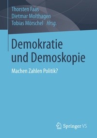 Abbildung von: Demokratie und Demoskopie - Springer VS