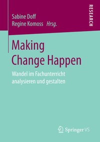 Enlarge image Cover: Making Change Happen - Springer VS