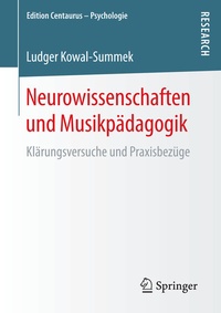 Abbildung von: Neurowissenschaften und Musikpädagogik - Springer