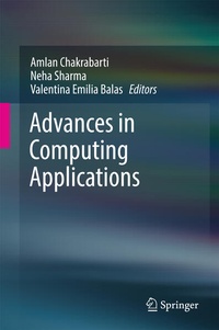 Enlarge image Cover: Advances in Computing Applications - Springer