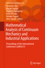 Cover: Mathematical Analysis of Continuum Mechanics and Industrial Applications - Springer