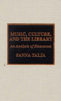 Enlarge image Cover: Music, Culture, and the Library - Scarecrow Press