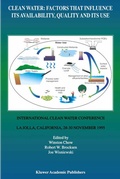 Cover: Clean Water: Factors that Influence Its Availability, Quality and Its Use - Springer
