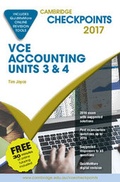 Cover: Cambridge Checkpoints VCE Accounting Units 3&4 2017 and Quiz Me More - Cambridge University Press