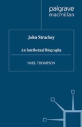 Cover: John Strachey - Palgrave Macmillan