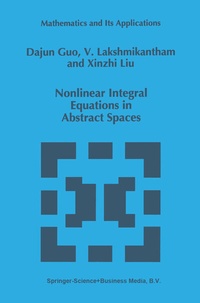 Abbildung von: Nonlinear Integral Equations in Abstract Spaces - Kluwer Academic Publishers