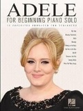 Cover: Adele for Beginning Piano Solo - Hal Leonard Corporation