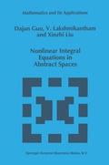 Cover: Nonlinear Integral Equations in Abstract Spaces - Springer