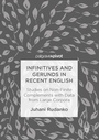 Cover: Infinitives and Gerunds in Recent English - Palgrave Macmillan
