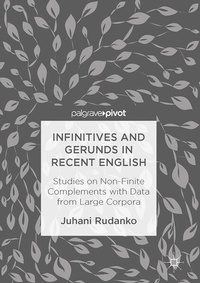 Enlarge image Cover: Infinitives and Gerunds in Recent English - Palgrave Macmillan