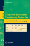 Cover: Scala: From a Functional Programming Perspective - Springer