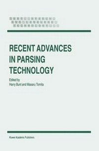 Enlarge image Cover: Recent Advances in Parsing Technology - Kluwer Academic Publishers