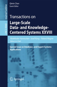 Enlarge image Cover: Transactions on Large-Scale Data- and Knowledge-Centered Systems XXVIII - Springer