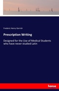 Cover: Prescription Writing - Hansebooks