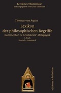 Cover: Lexikon der philosophischen Begriffe - Editiones Scholasticae