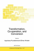 Cover: Transformation, Co-operation, and Conversion - Kluwer Academic Publishers