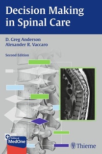 Enlarge image Cover: Decision Making in Spinal Care - Thieme Publishers