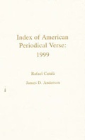 Cover: Index of American Periodical Verse 1999 - Scarecrow Press